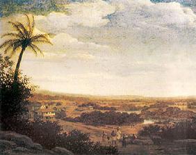 Frans Post Church of Saints Cosmas and Damian in the Brazilian town of Igarassu. oil painting image